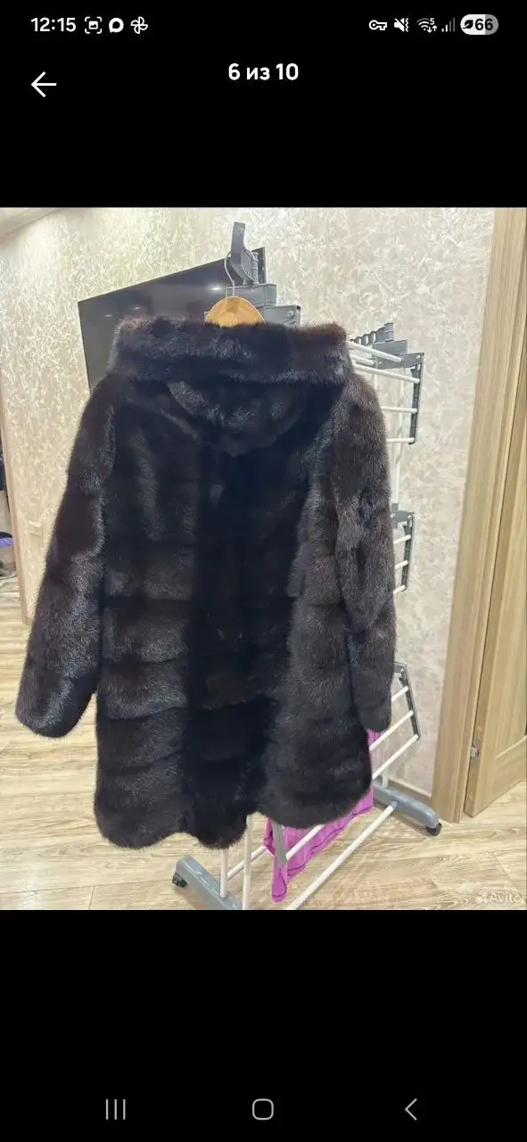 Норковая шуба и шапка в отличном состоянии - Одежда (Барахолка) в Люберцы