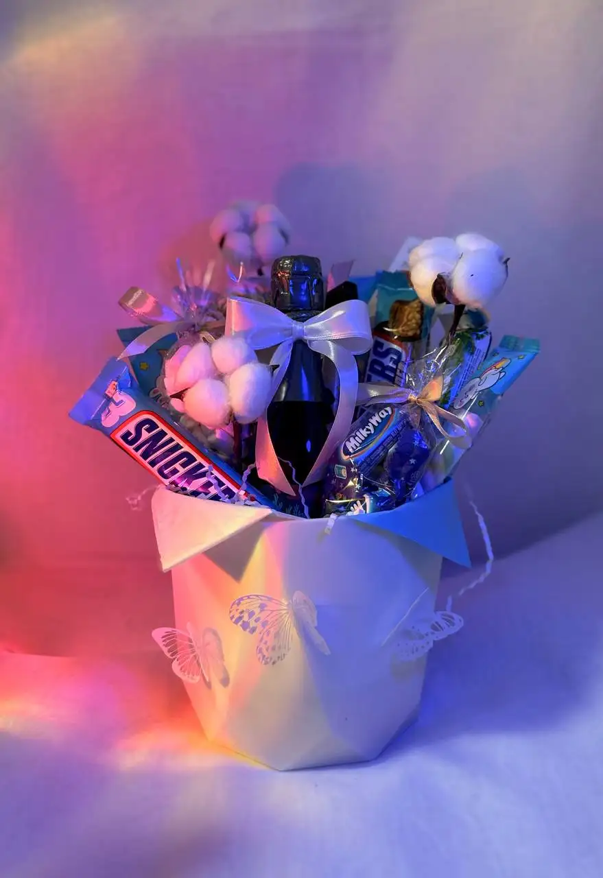 Продажа сладких корзинок с конфетами на заказ - Подарки (Барахолка) в Люберцы