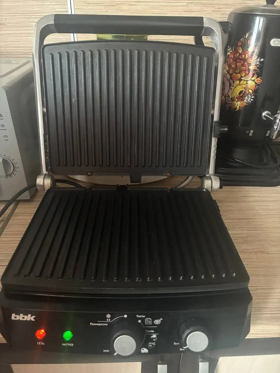 Электрогриль новый, использовался один раз - Кухонная техника (Барахолка) в Люберцы