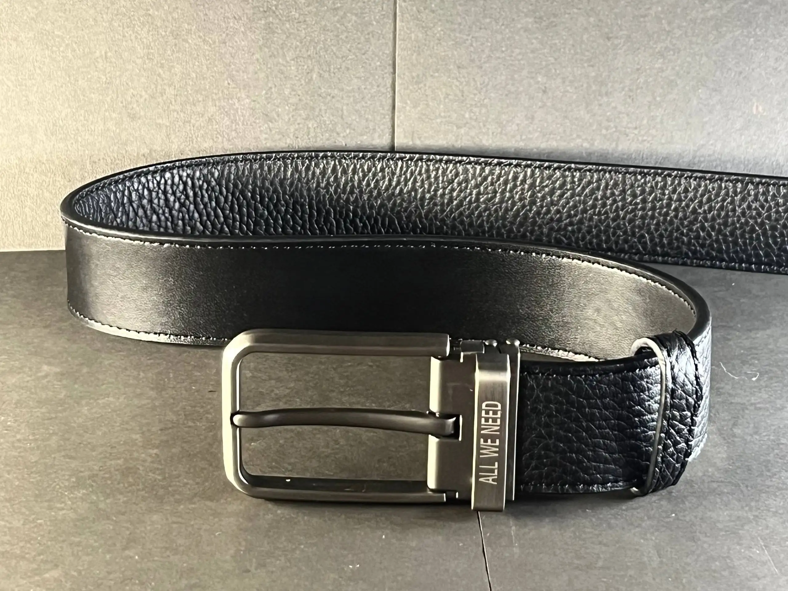 Мужской кожаный ремень ALL WE NEED - Аксессуары (Одежда) в Люберцы