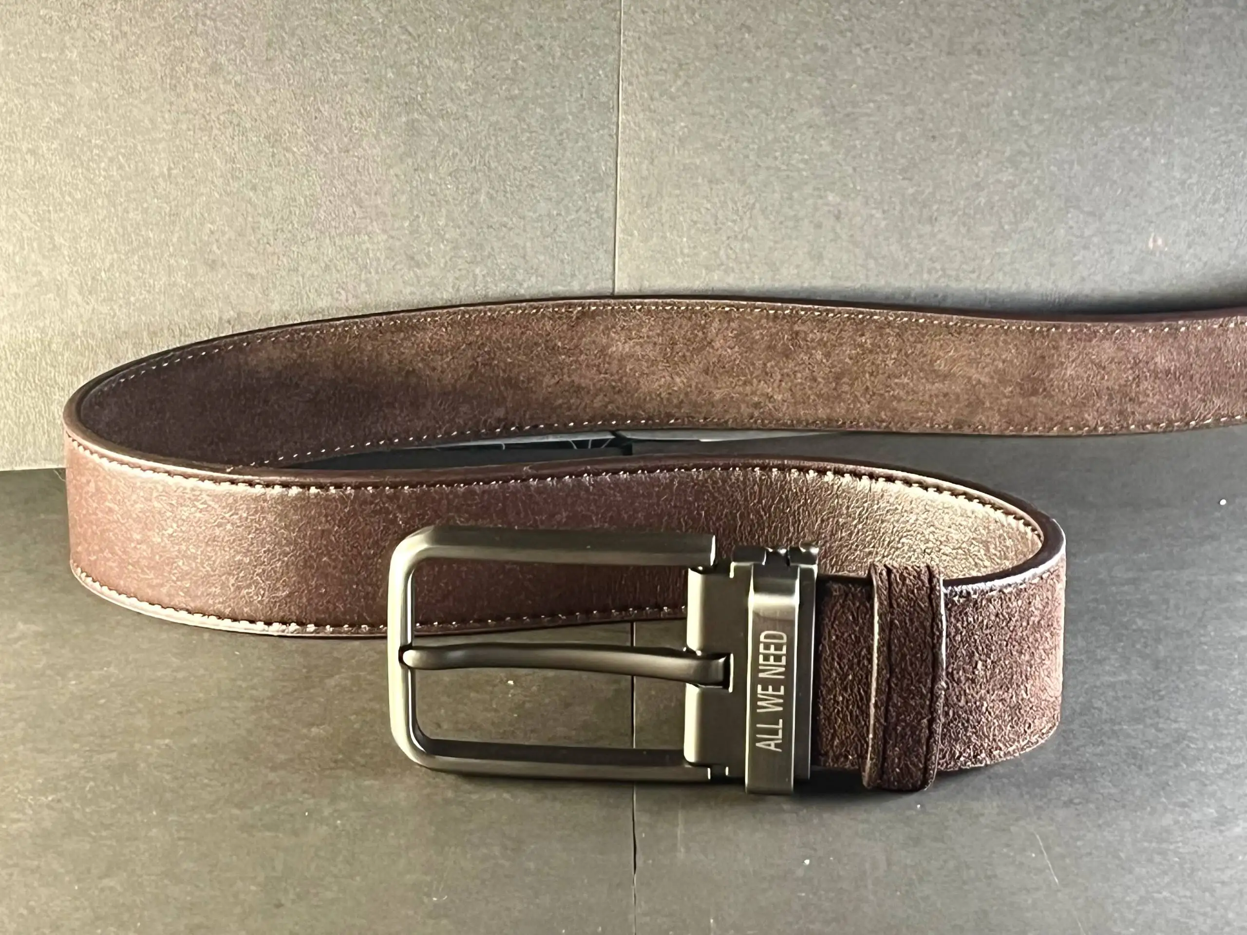Мужской кожаный ремень ALL WE NEED - Аксессуары (Одежда) в Люберцы