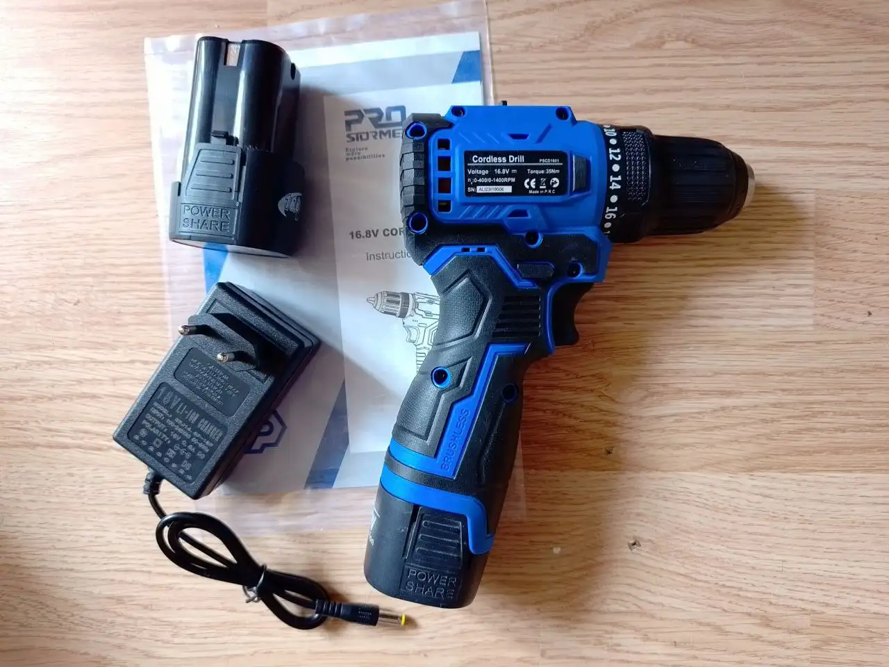 Продам шуруповерт Prostormer 16.8V новый - Барахолка в Люберцы