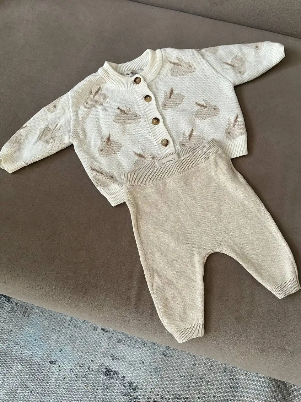 Комплект кофта и штаны Loomknits 62 размер - Детская одежда (Одежда) в Люберцы