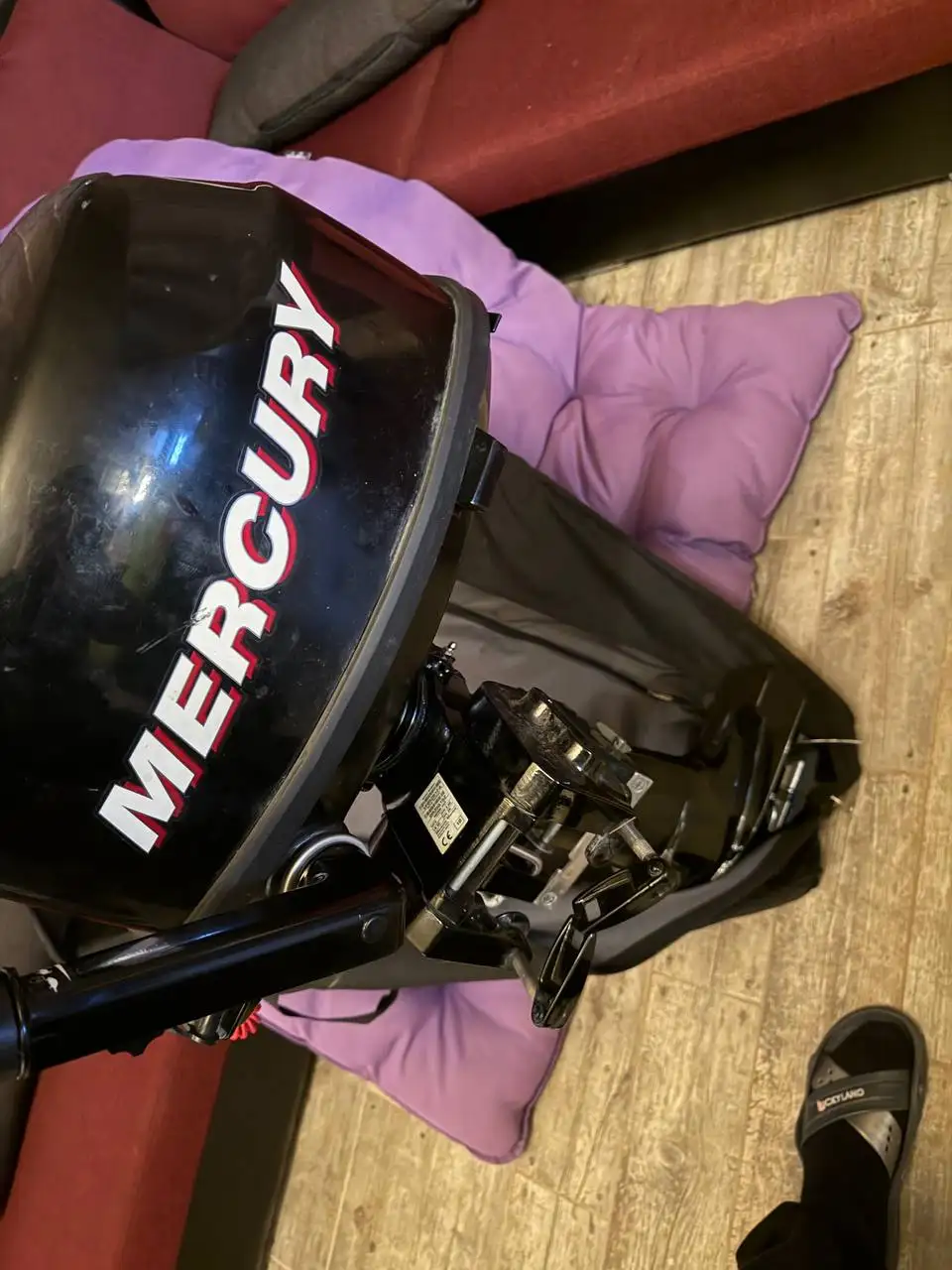 Продам лодочный мотор Mercury 5 лс - Лодочные моторы (Барахолка) в Люберцы