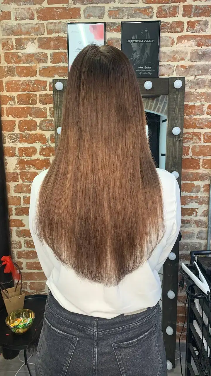 Натуральное наращивание волос под ключ - Парикмахерские услуги (Красота и здоровье) в Люберцы