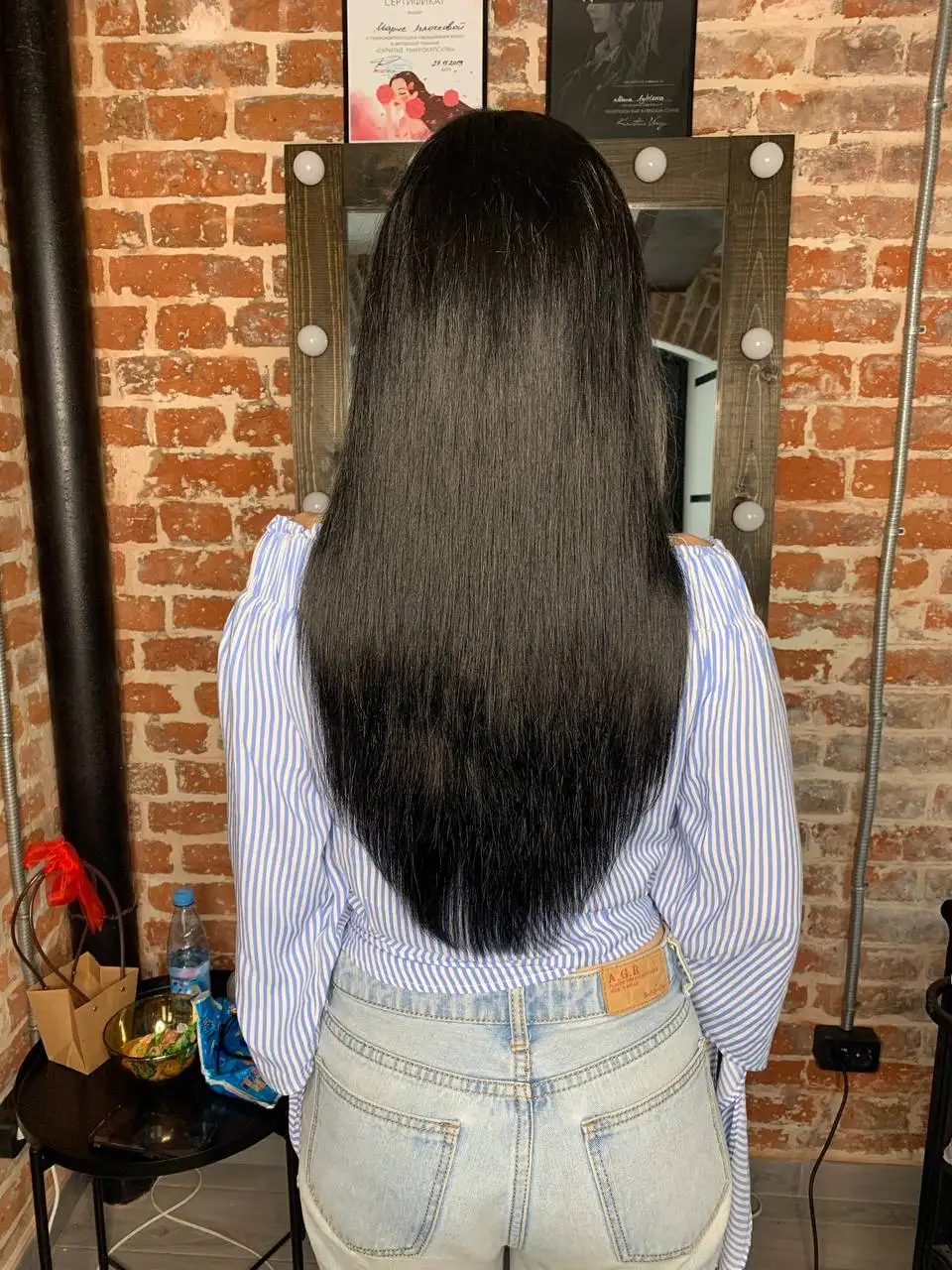 Натуральное наращивание волос под ключ - Парикмахерские услуги (Красота и здоровье) в Люберцы