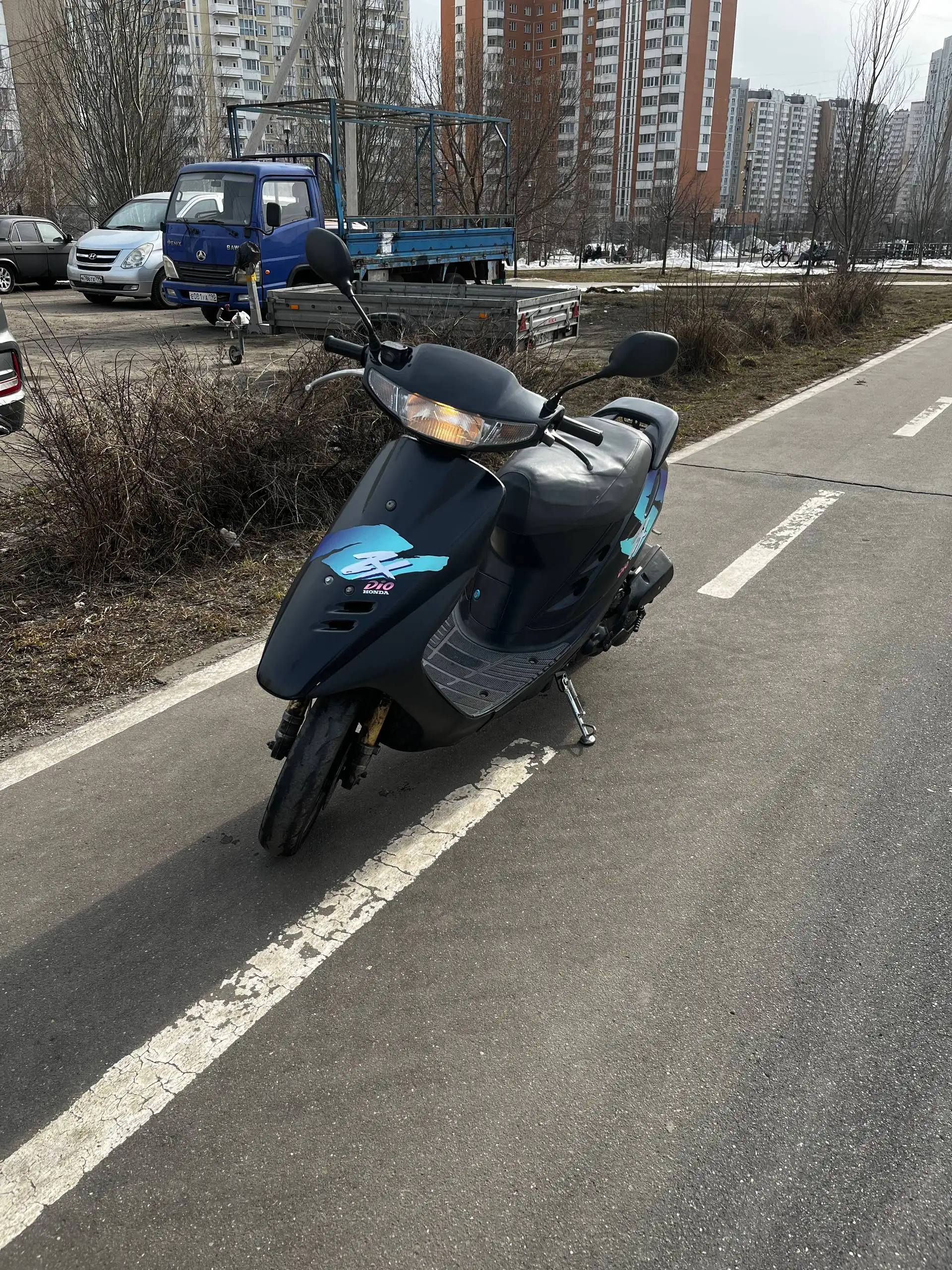 Продам скутер Honda Dio AF 28 ZX в идеальном состоянии - Мотоциклы и скутеры (Авто) в Люберцы