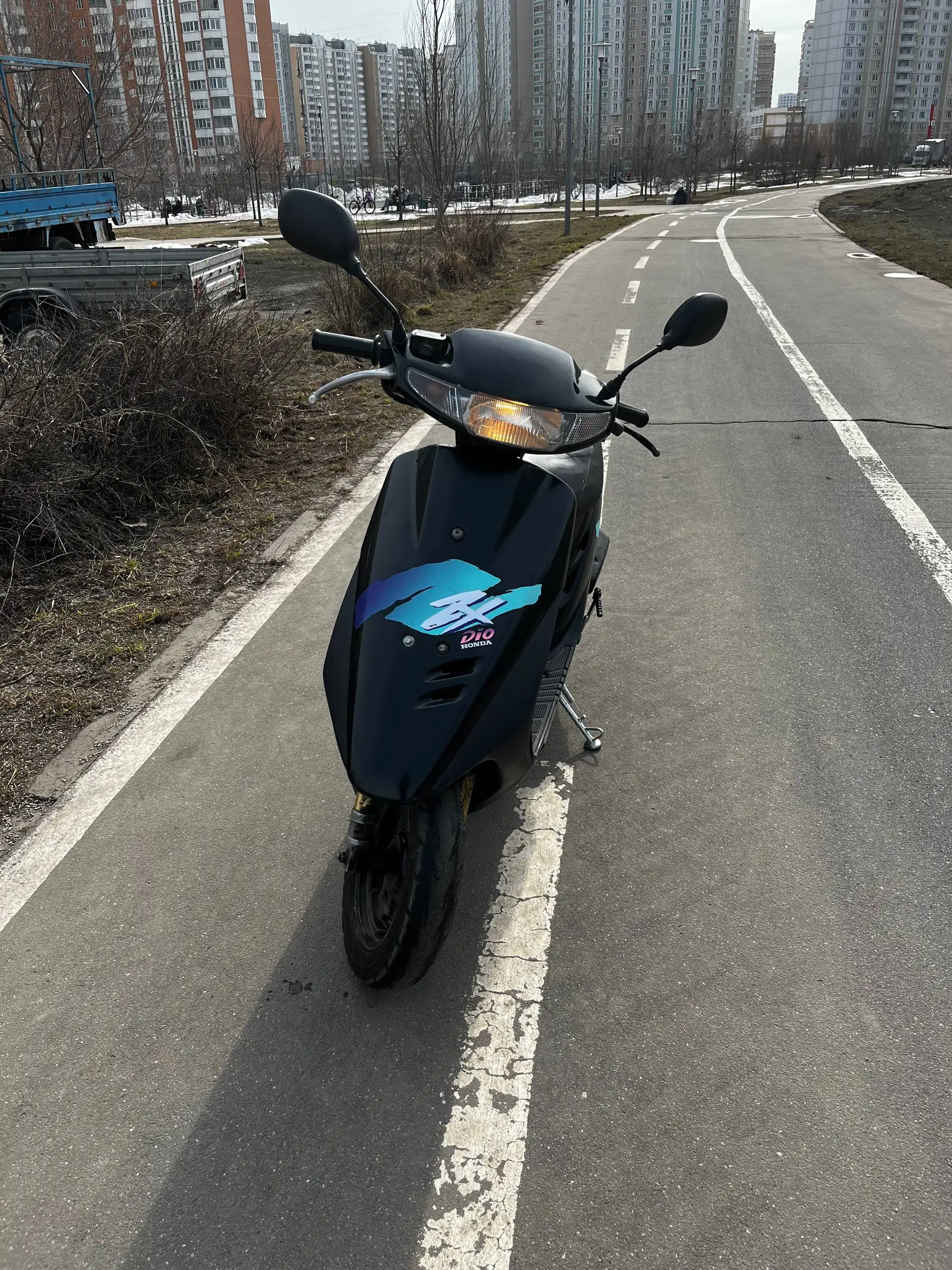Продам скутер Honda Dio AF 28 ZX в идеальном состоянии - Мотоциклы и скутеры (Авто) в Люберцы