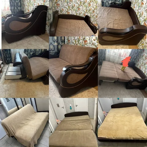 Продается раскладной диван коричневого цвета - Товары для здоровья в Люберцы