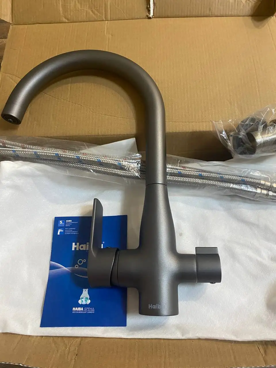 Смеситель для кухни с подключением фильтра - Сантехника (Для дома и дачи) в Люберцы