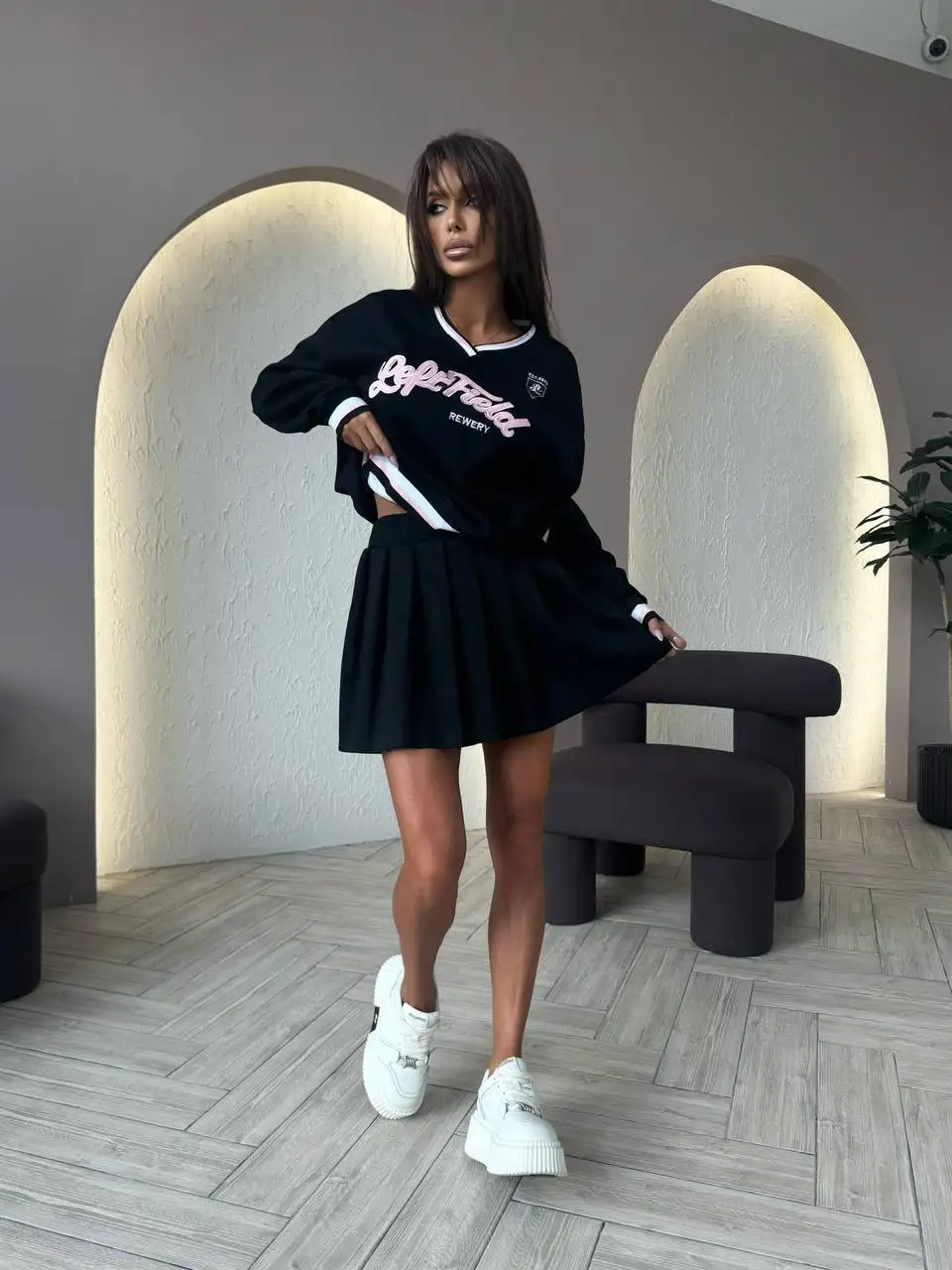 Костюм женский хлопковый на весну-лето - Женская одежда (Одежда) в Люберцы