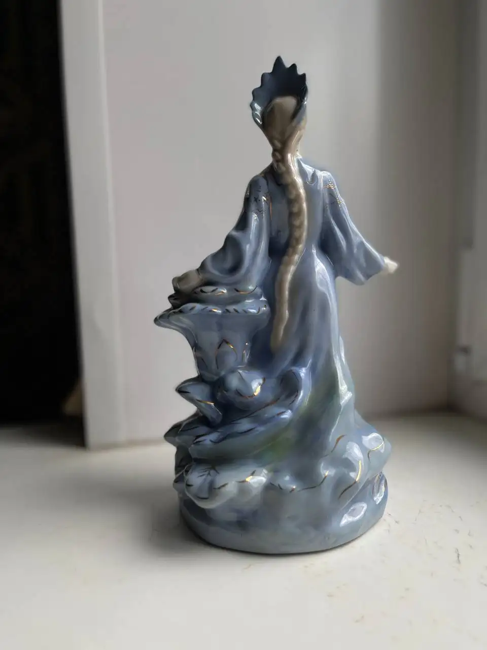 Статуэтка фарфоровая СССР "Хозяйка медной горы с каменным цветком" Старая гжель - Коллекционные предметы (Барахолка) в Люберцы