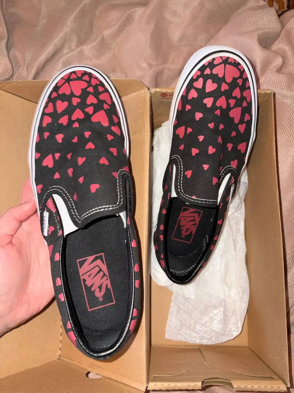 Продам слипоны VANS 37.5 размер - Обувь (Одежда) в Люберцы