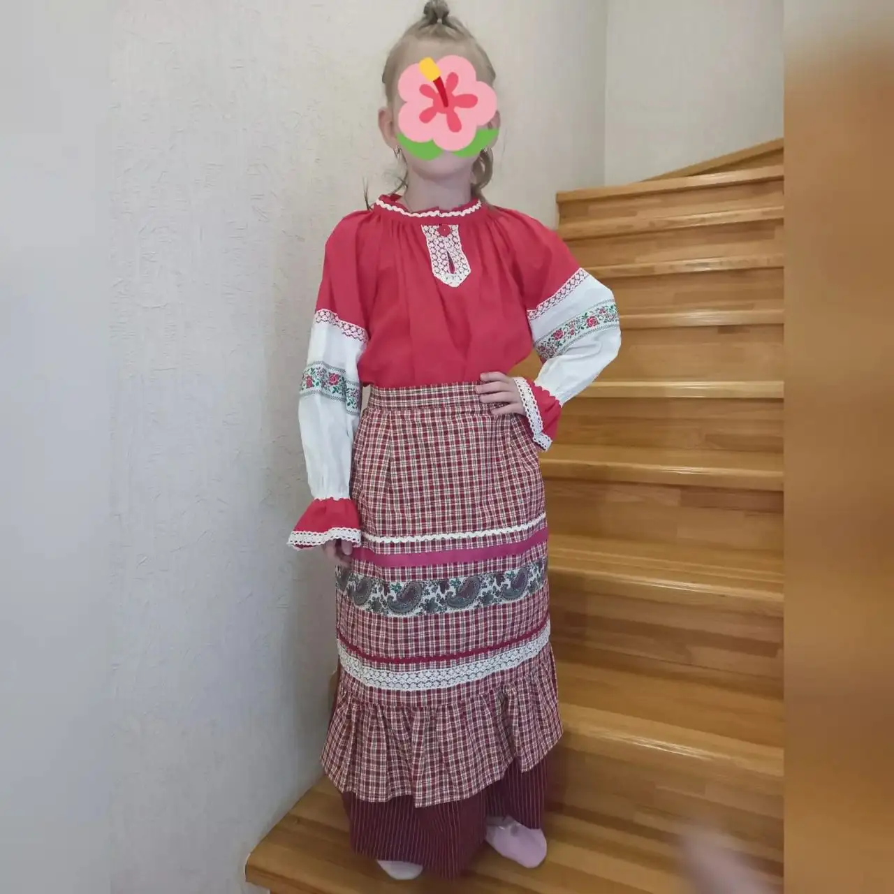 Русский народный костюм для выступлений, рост 140 см - Детская одежда (Одежда) в Люберцы