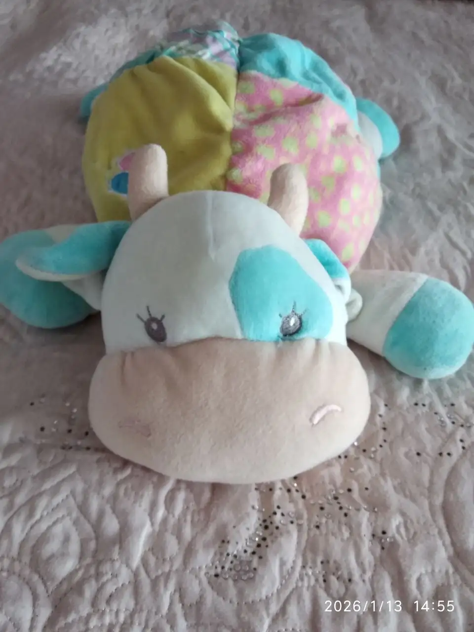 Мягкая игрушка-погремушка с колокольчиками 32 см - Игрушки (Барахолка) в Люберцы