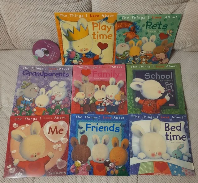 Серия книг для чтения на английском языке для детей "The things I love about" - Книги и учебные материалы в Люберцы