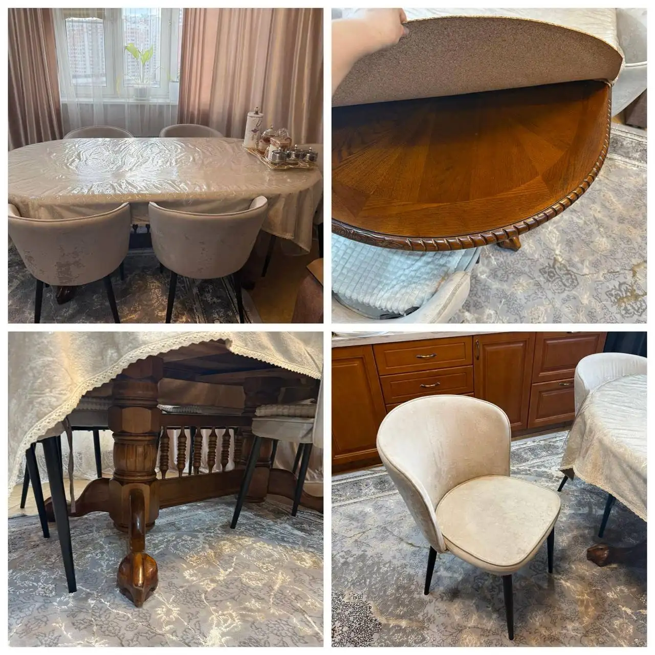 Продается набор стол и 6 стульев - Мебель (Барахолка) в Люберцы