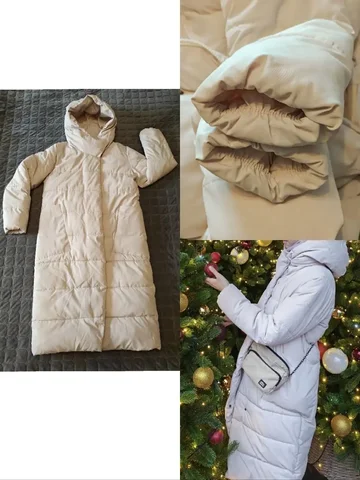 Куртка-пуховик 42 размера, цвет светло-бежевый - Свадебные платья в Люберцы