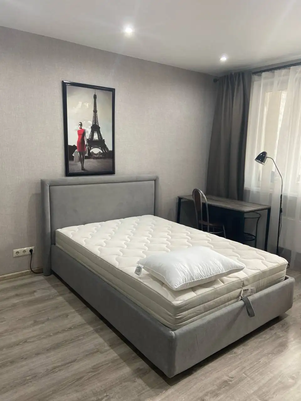 Мягкая двуспальная кровать Askona 140×200 см - Мебель (Для дома и дачи) в Люберцы