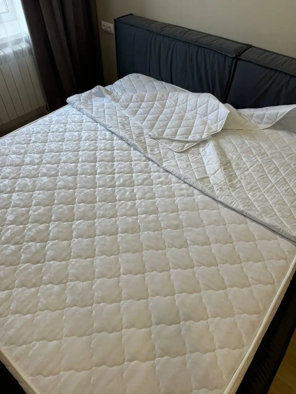 Новый матрас 180/200 с наматрасником - Матрасы и кровати (Для дома и дачи) в Люберцы