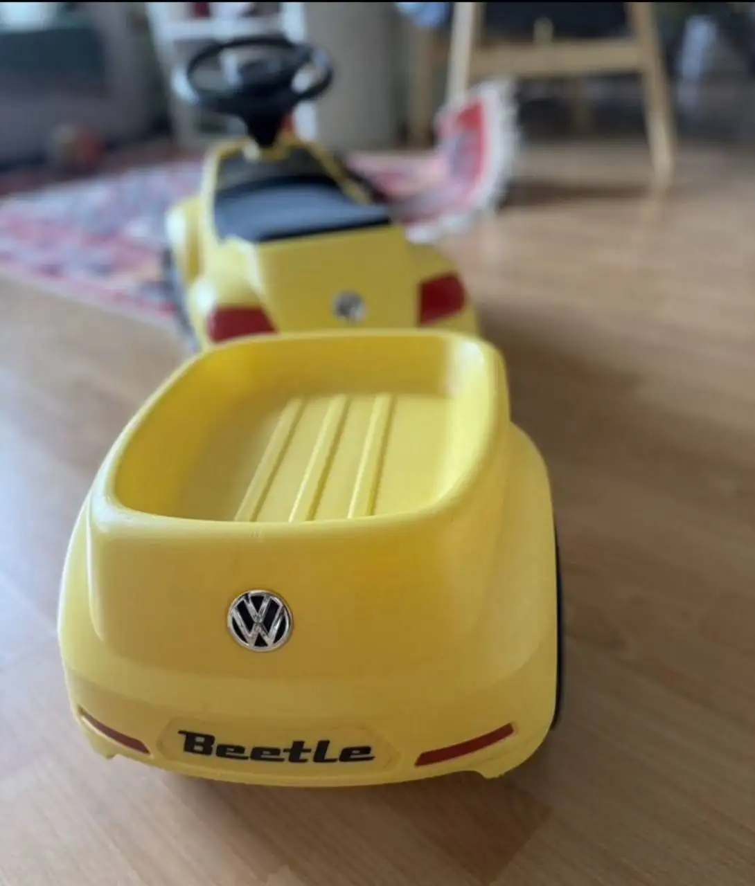 Детский автомобиль Volkswagen Kids Beetle Yellow - Электромобили (Товары для детей) в Москва