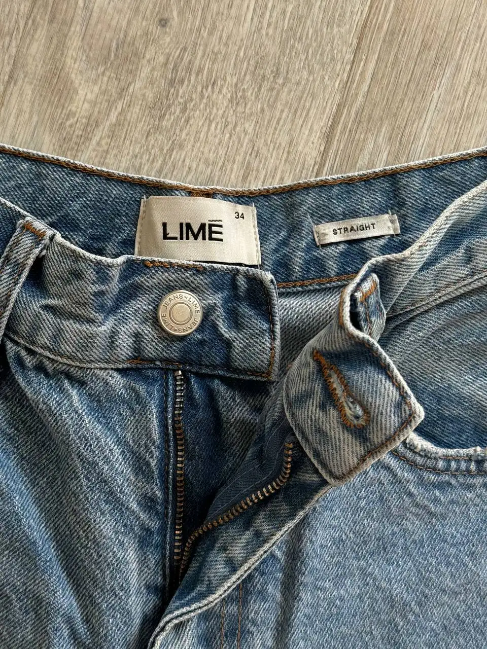 Джинсы прямые LIME 34/XS новые - Джинсы (Одежда) в Люберцы