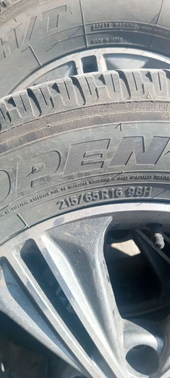 Продажа комплекта летних шин и дисков - Шины и диски (Авто) в Хакасия