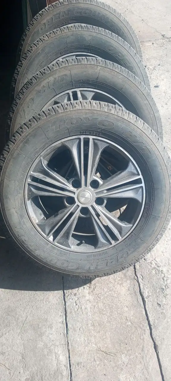 Продажа комплекта летних шин и дисков - Шины и диски (Авто) в Хакасия