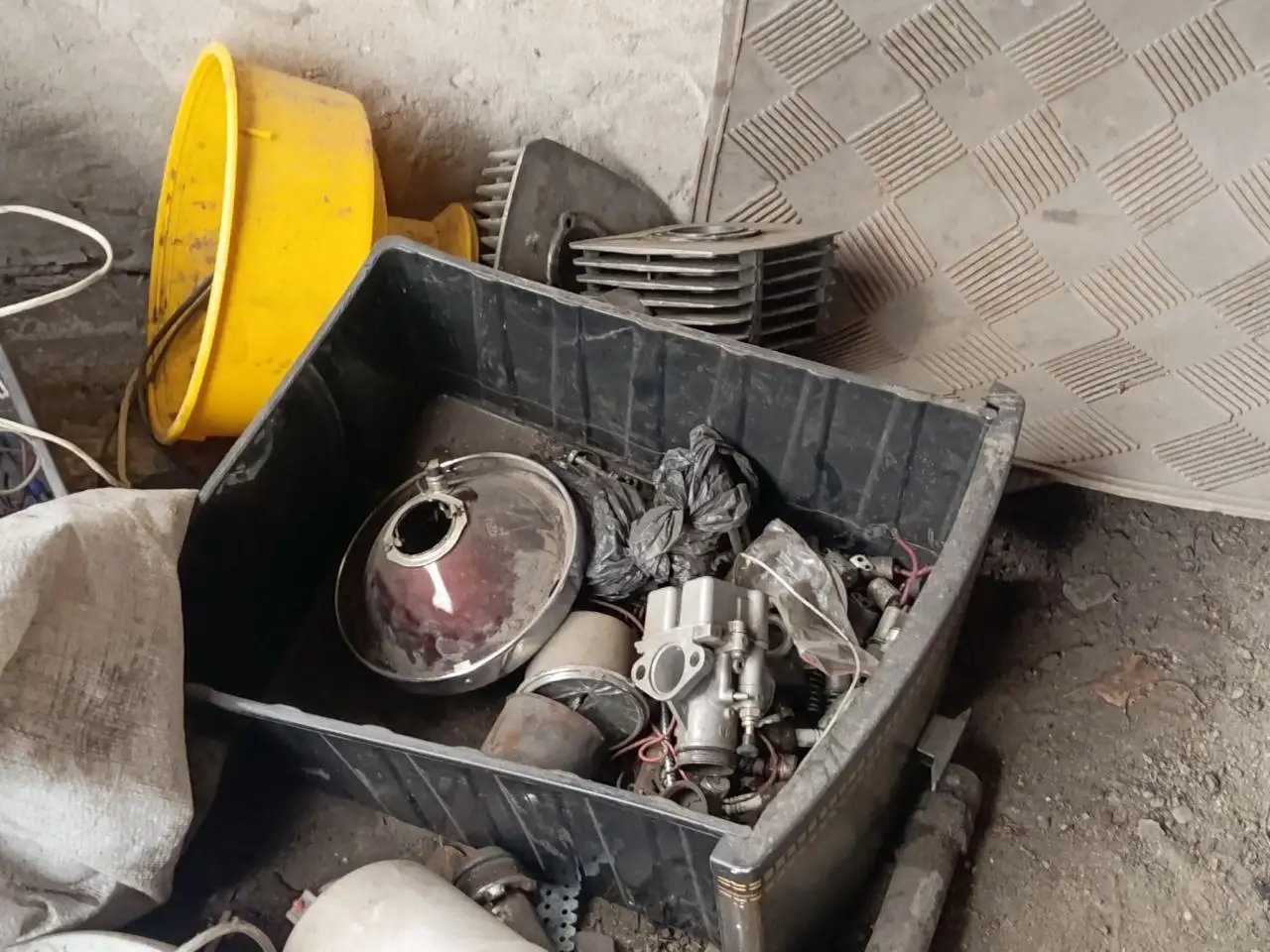 Мотоцикл Минск в разборе - Мотоциклы (Авто) в Неизвестно