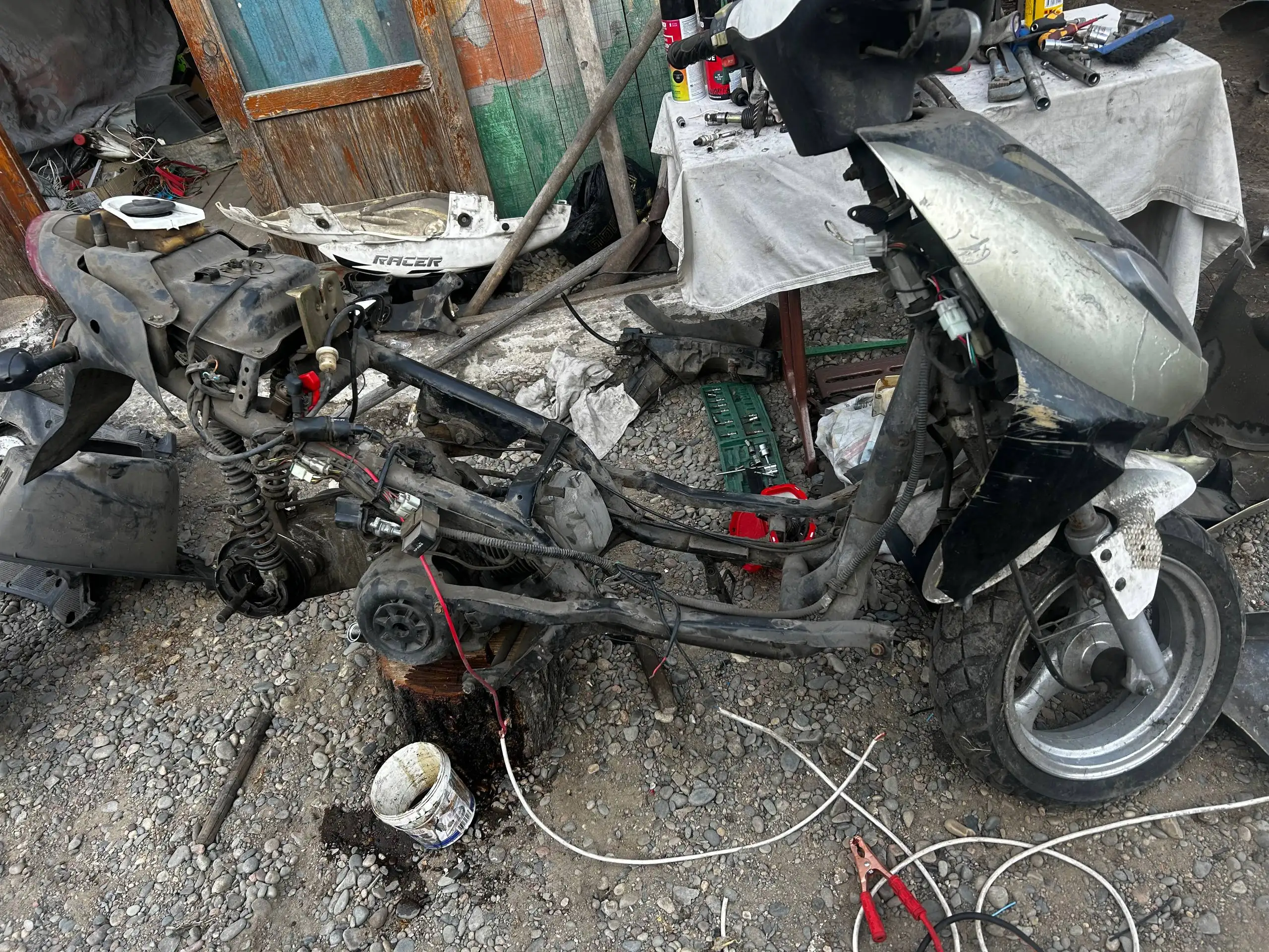 Скутер рейсер 125 кубов - Мототехника (Авто) в Неизвестно