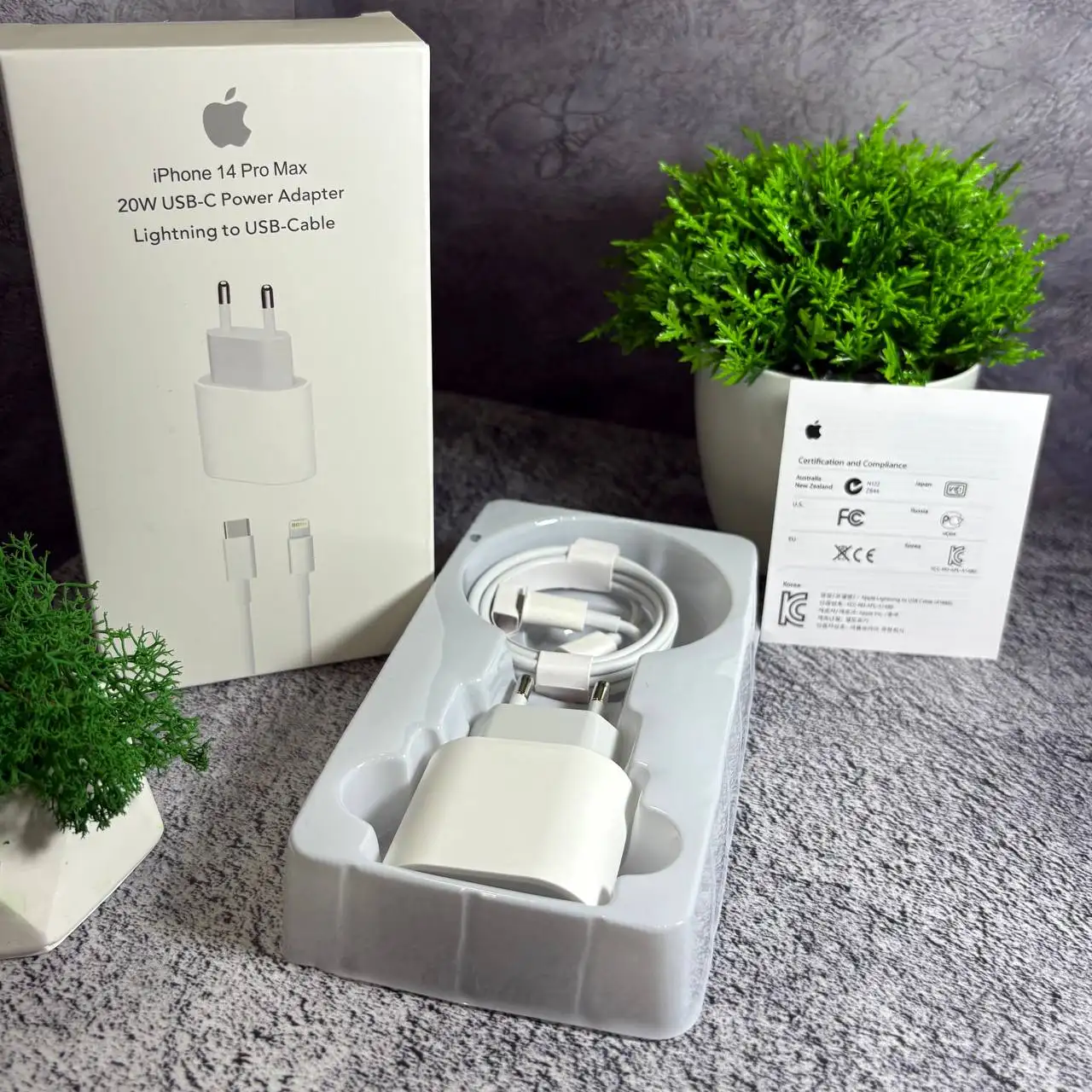 Зарядное устройство Блок Apple 20W + Кабель Lightning - Зарядные устройства (Электроника) в Красноярск