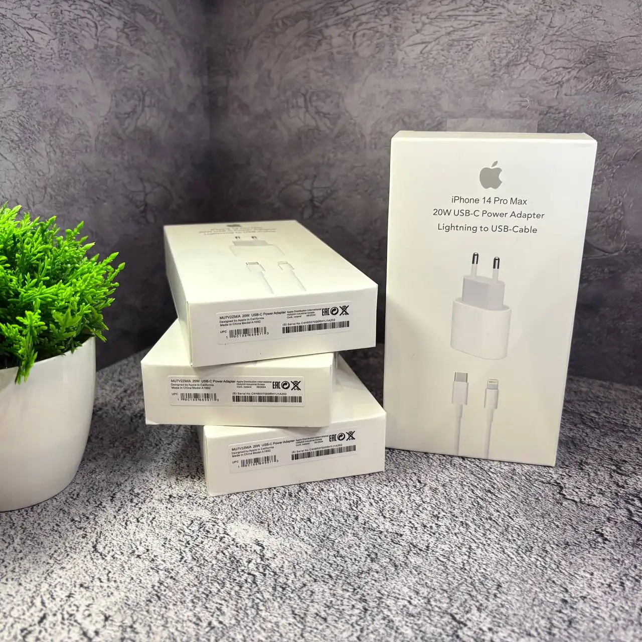 Зарядное устройство Блок Apple 20W + Кабель Lightning - Зарядные устройства (Электроника) в Красноярск