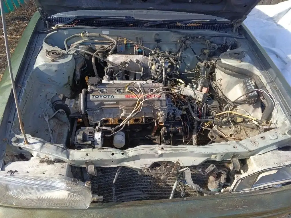 Toyota Carina 4A-FE в разборе - Двигатель (Запчасти) в Неизвестно