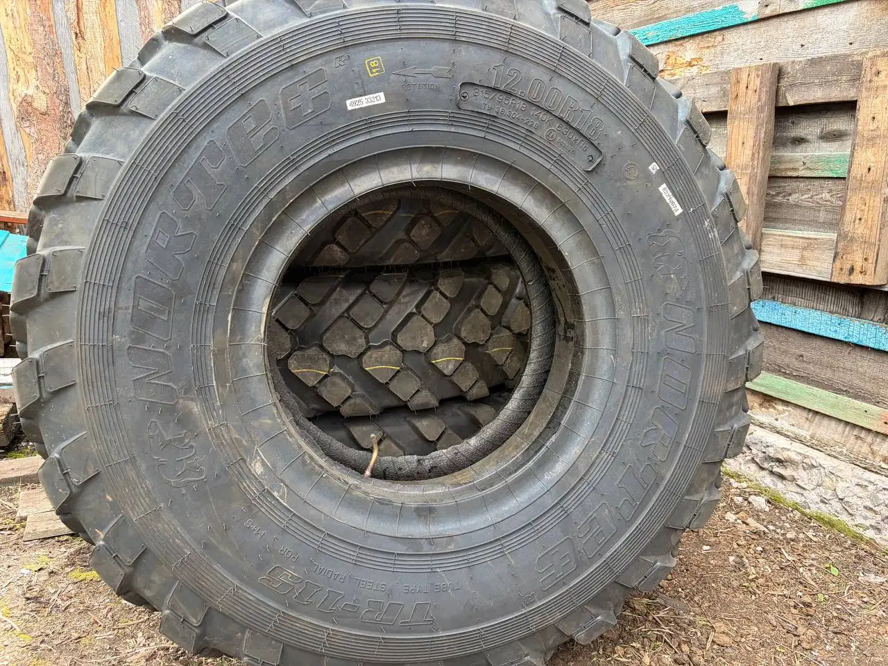 Комплект новых шин 12.00R18 для ГАЗ-66, ГАЗ 3308 САДКО - Шины и диски (Авто) в Неизвестно
