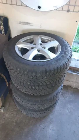 Продам зимние диски с резиной R14 4x100 - Hyundai Santa Fe в Неизвестно