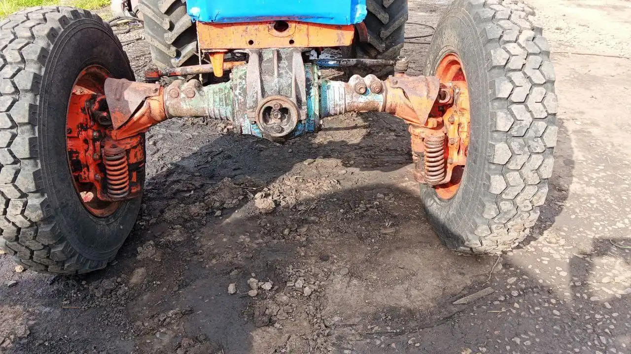 Мост т40 рабочий с колесами