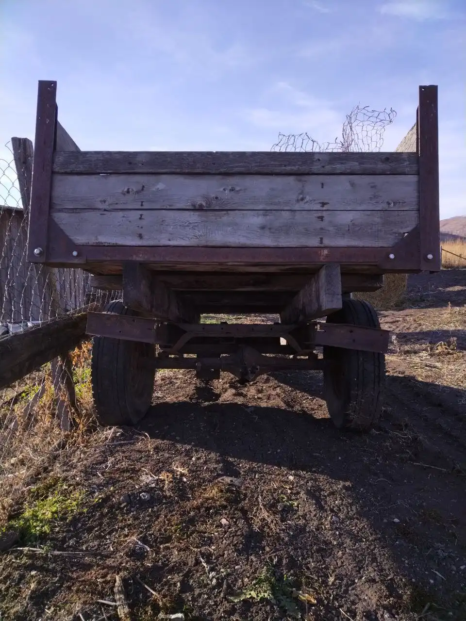 Продам телегу на уазовском мосту - Авто в Неизвестно