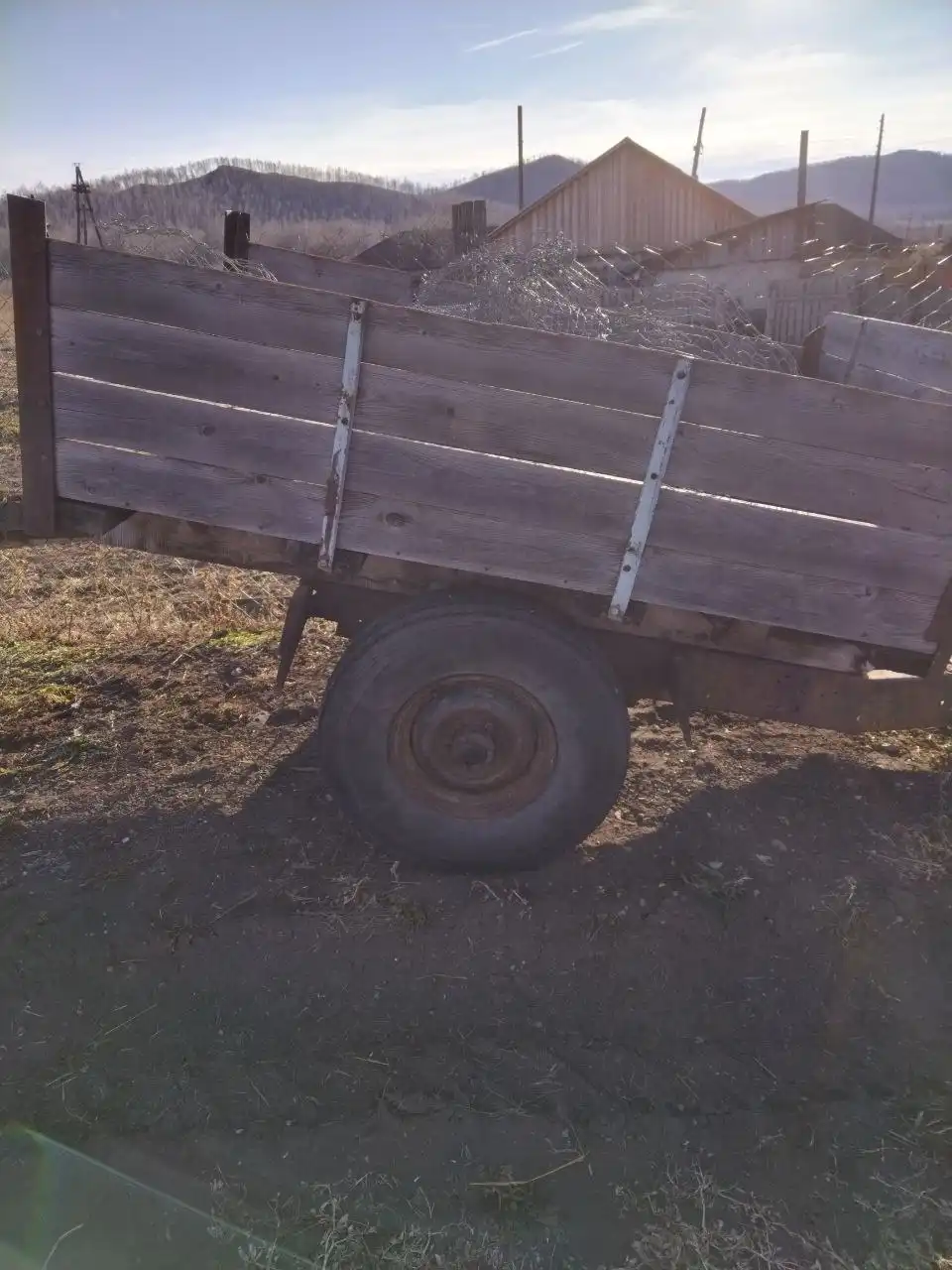 Продам телегу на уазовском мосту - Авто в Неизвестно