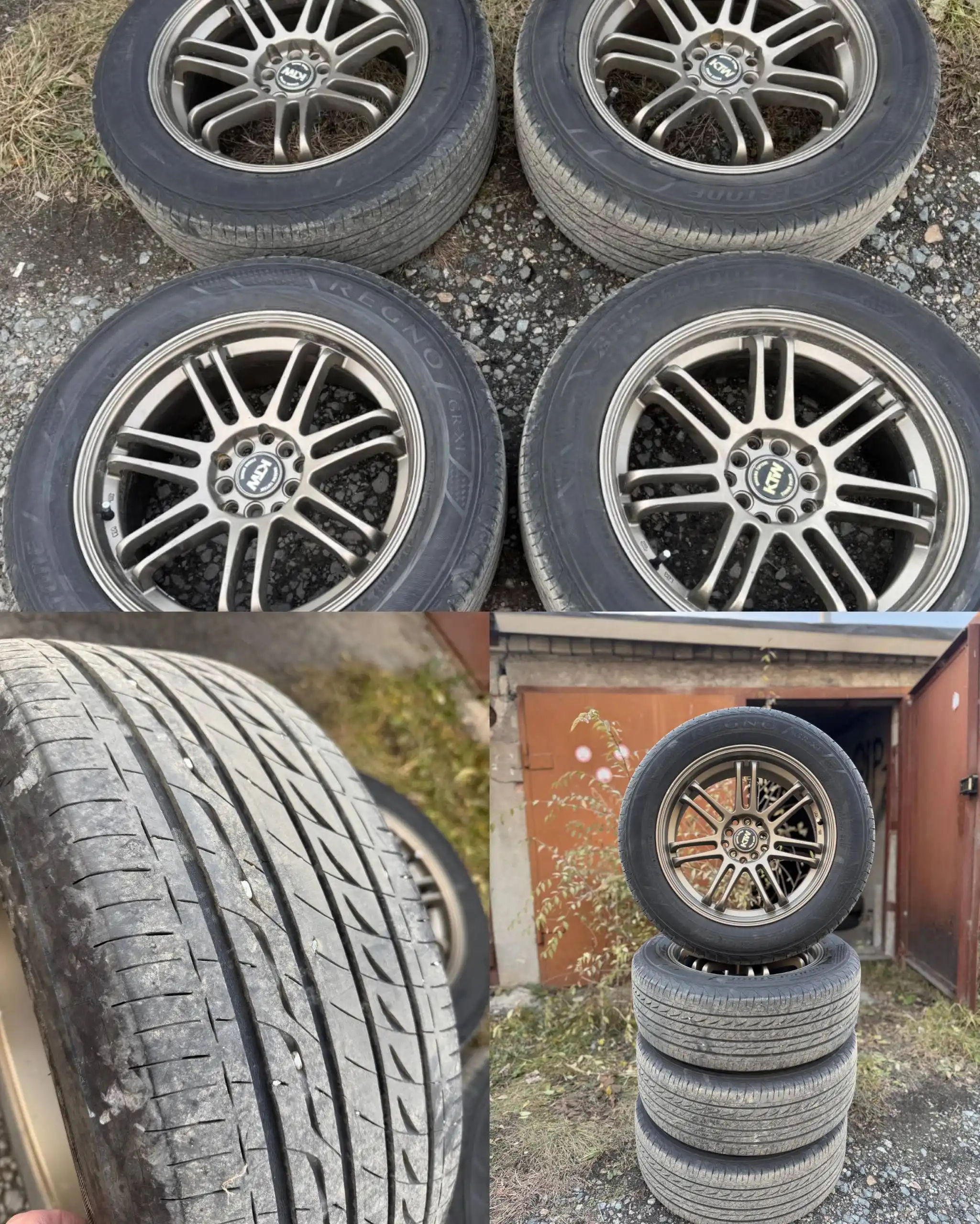 Продам комплект колёс R17 с резиной - Запчасти (Авто) в Хакасия и Красноярский край