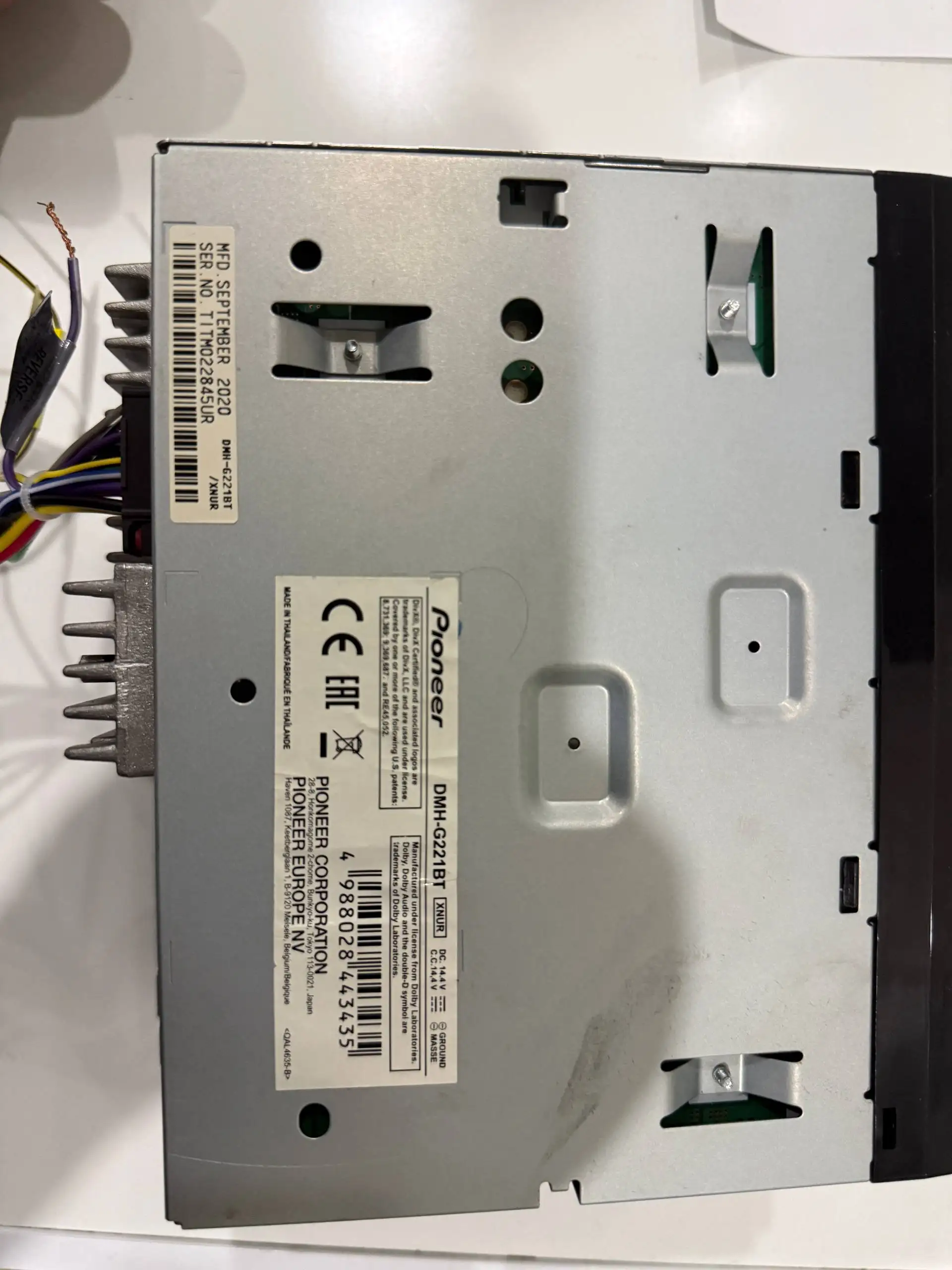 Продажа магнитолы Pioneer DMH-G221BT - Автомагнитолы (Авто) в Неизвестно