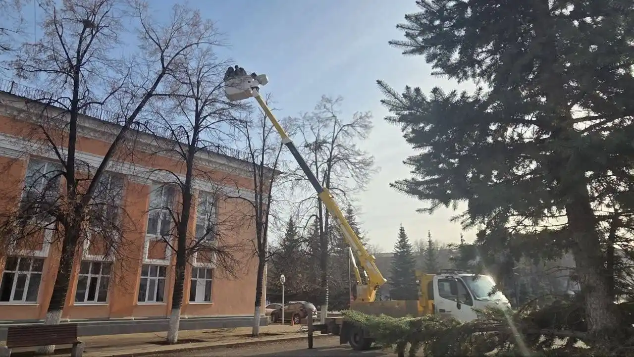 Новогоднее настроение в Новокуйбышевске