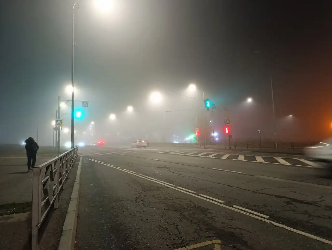 Сильный туман в Самарской области - Услуги в Самара