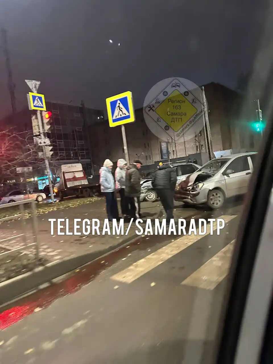 ДТП на перекрестке улиц Дачная и Коммунистическая - Услуги в Самара