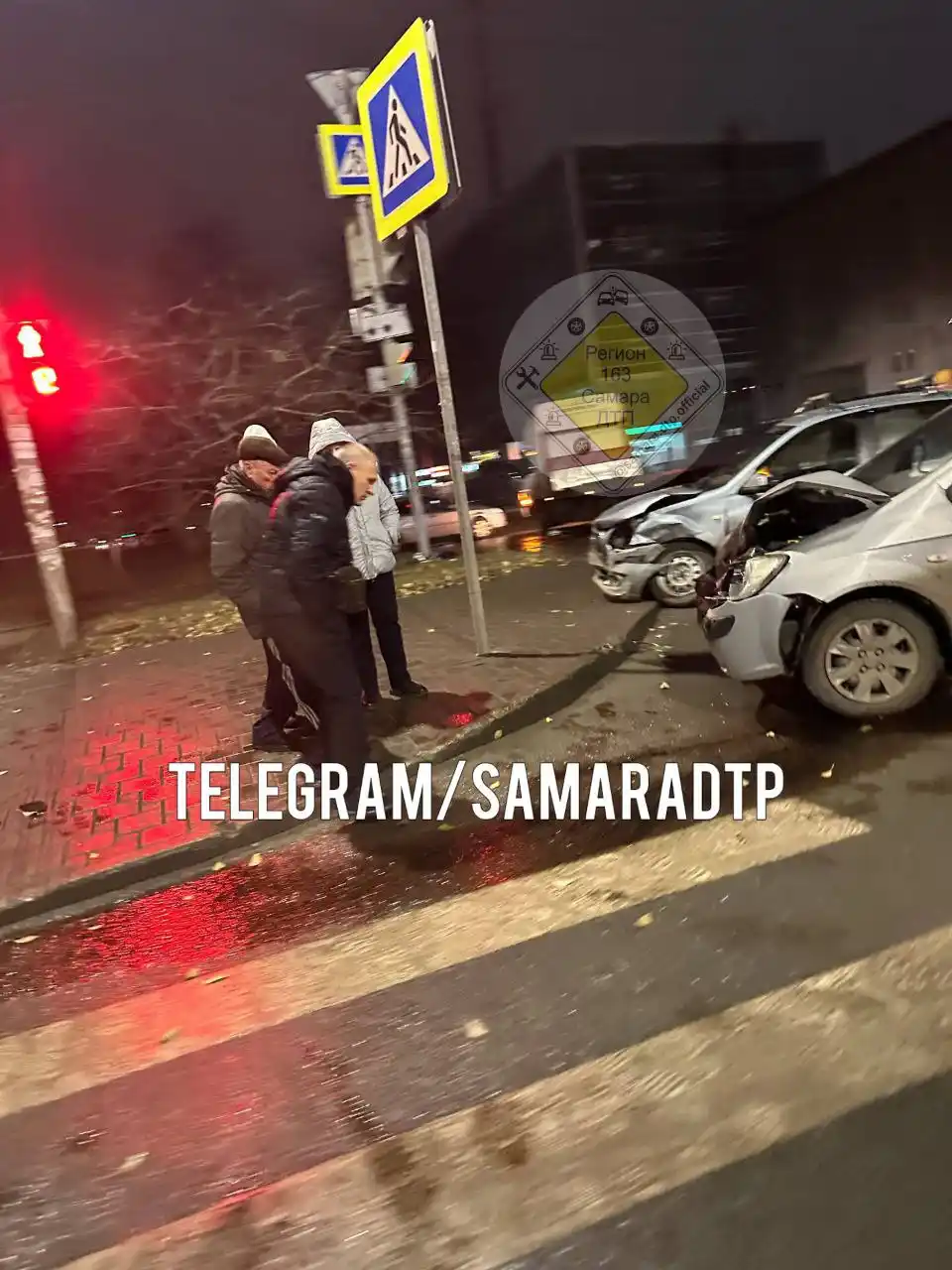 ДТП на перекрестке улиц Дачная и Коммунистическая