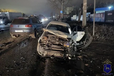 Столкновение 4 автомобилей в Самаре - Авто в Самара