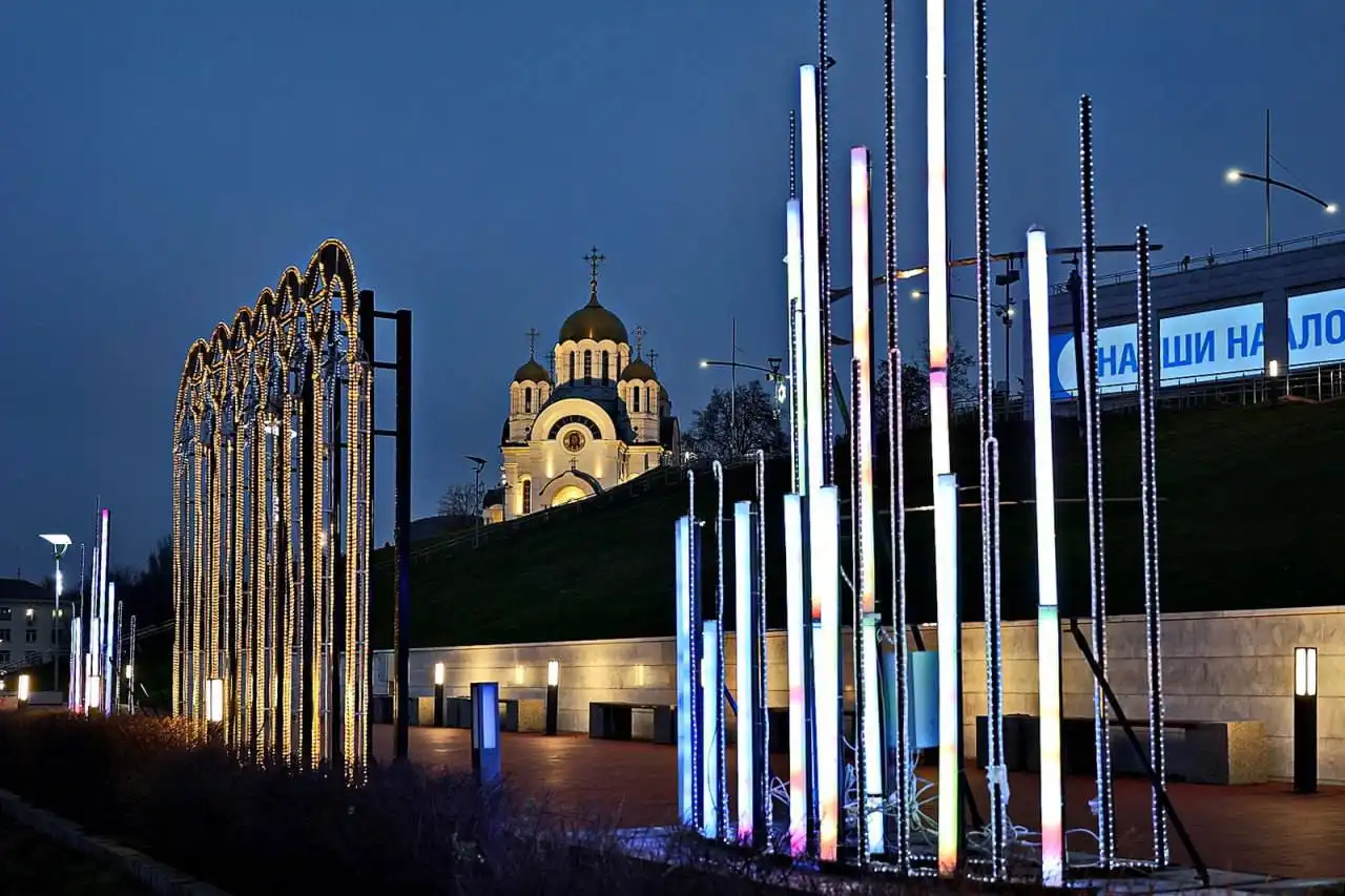 Самара готовится к Новому году