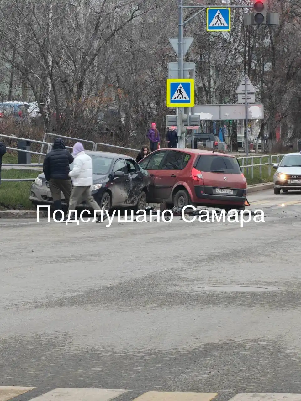 ДТП на дублере Ново-Садовой