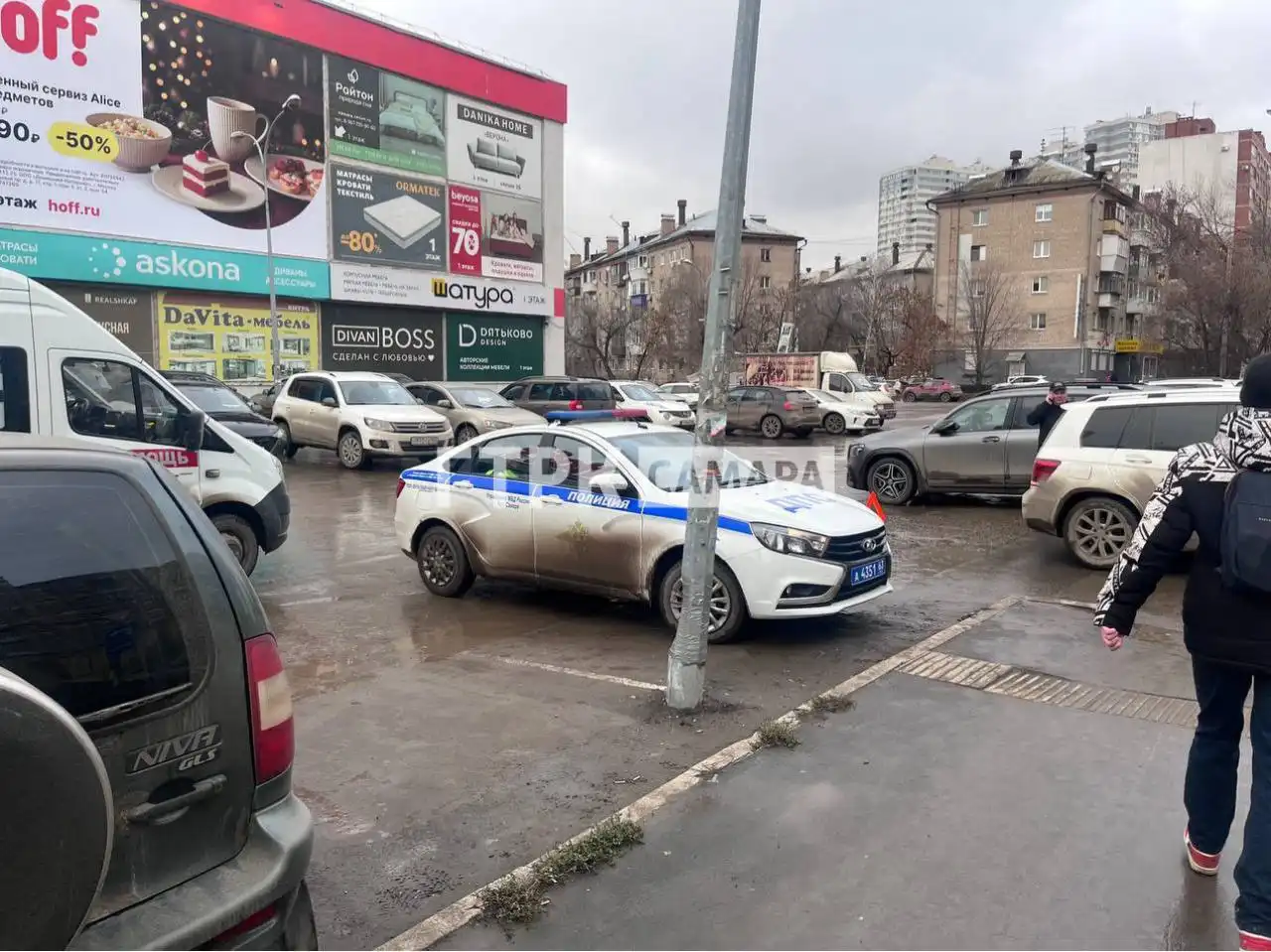 ДТП с электроскутером на Московском шоссе