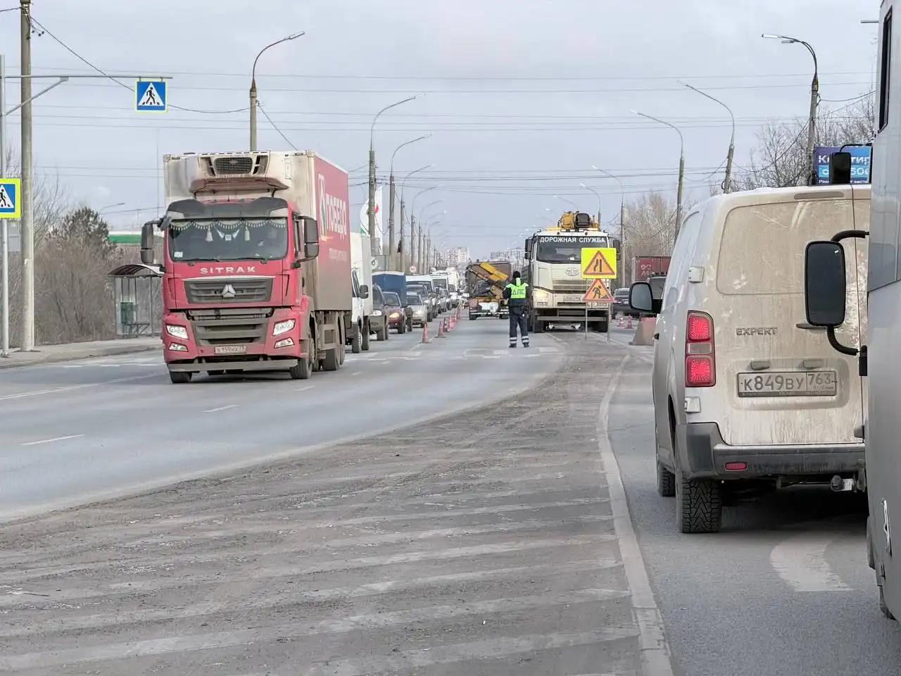 Восстановление отбойника на Южке