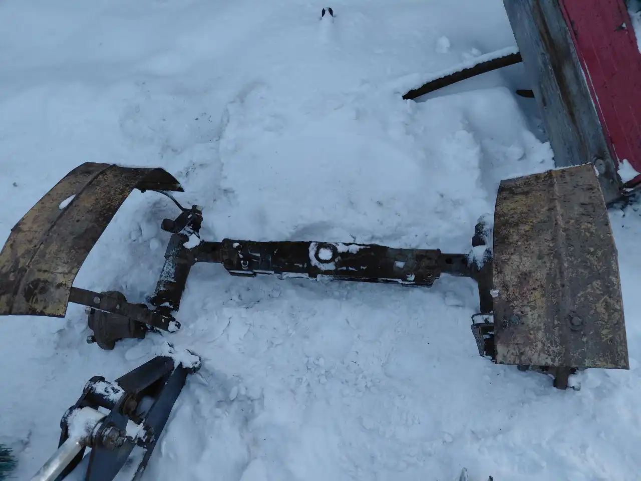 Продам переднюю балку МТЗ 80 без колес - Запчасти для сельхозтехники (Запчасти) в Иркутск